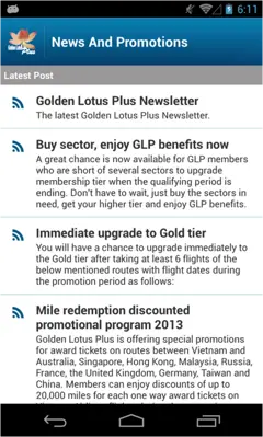 Vietnam Airlines android App screenshot 3